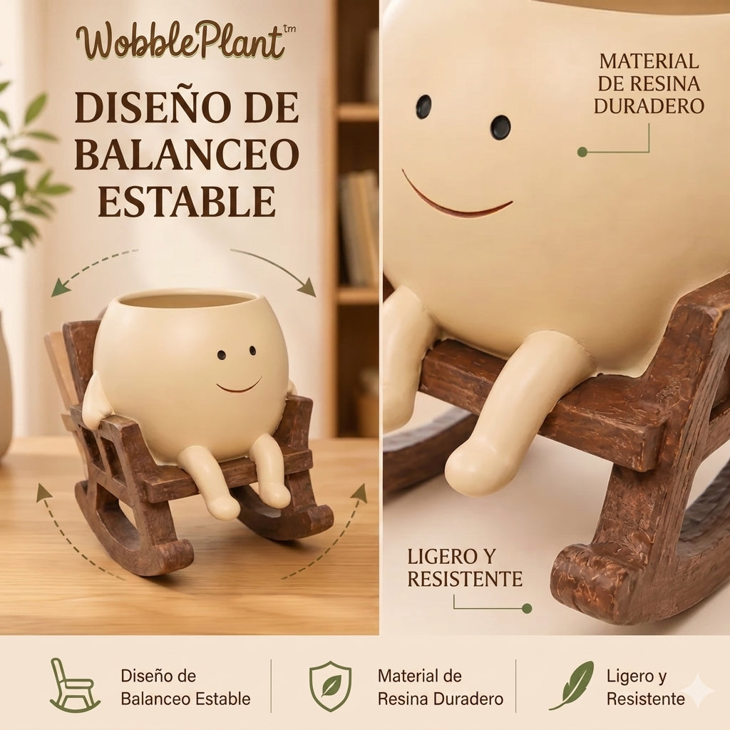Macetas Balancín WobblePlants