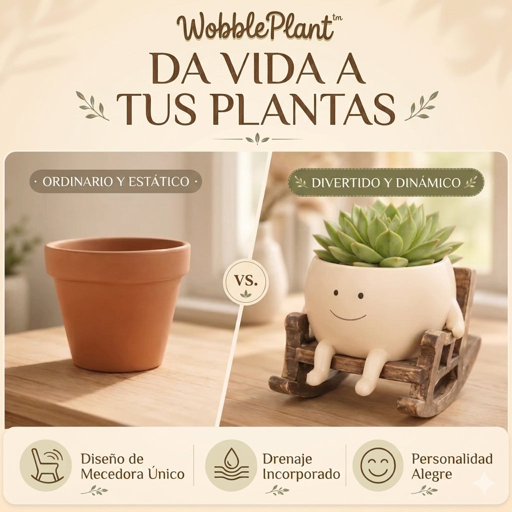 Macetas Balancín WobblePlants